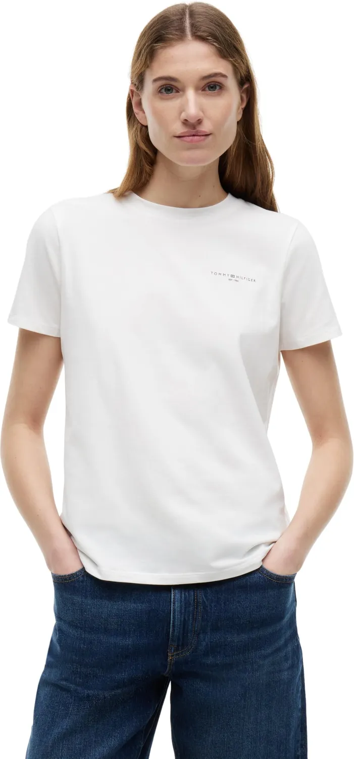 Tommy Hilfiger 1985 t-shirt donna maniche corte scollo rotondo