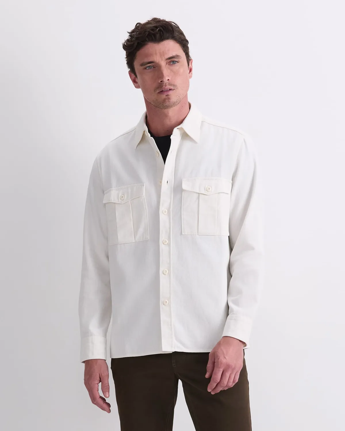 Sportscraft Double Pocket Overshirt camicia uomo