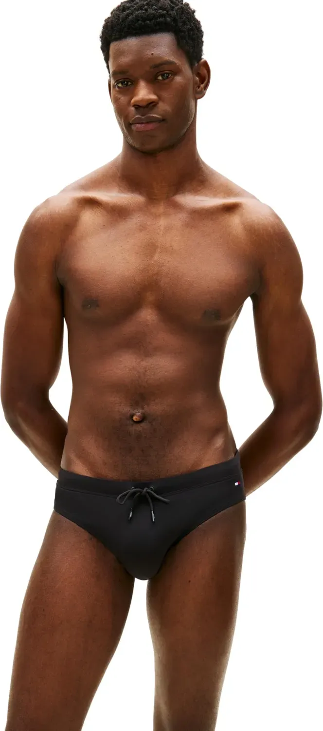 Tommy Hilfiger UM0UM03726 slip nuoto uomo taglia L nero