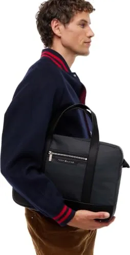 Tommy Hilfiger Nylon AM0AM14855 messenger uomo nera