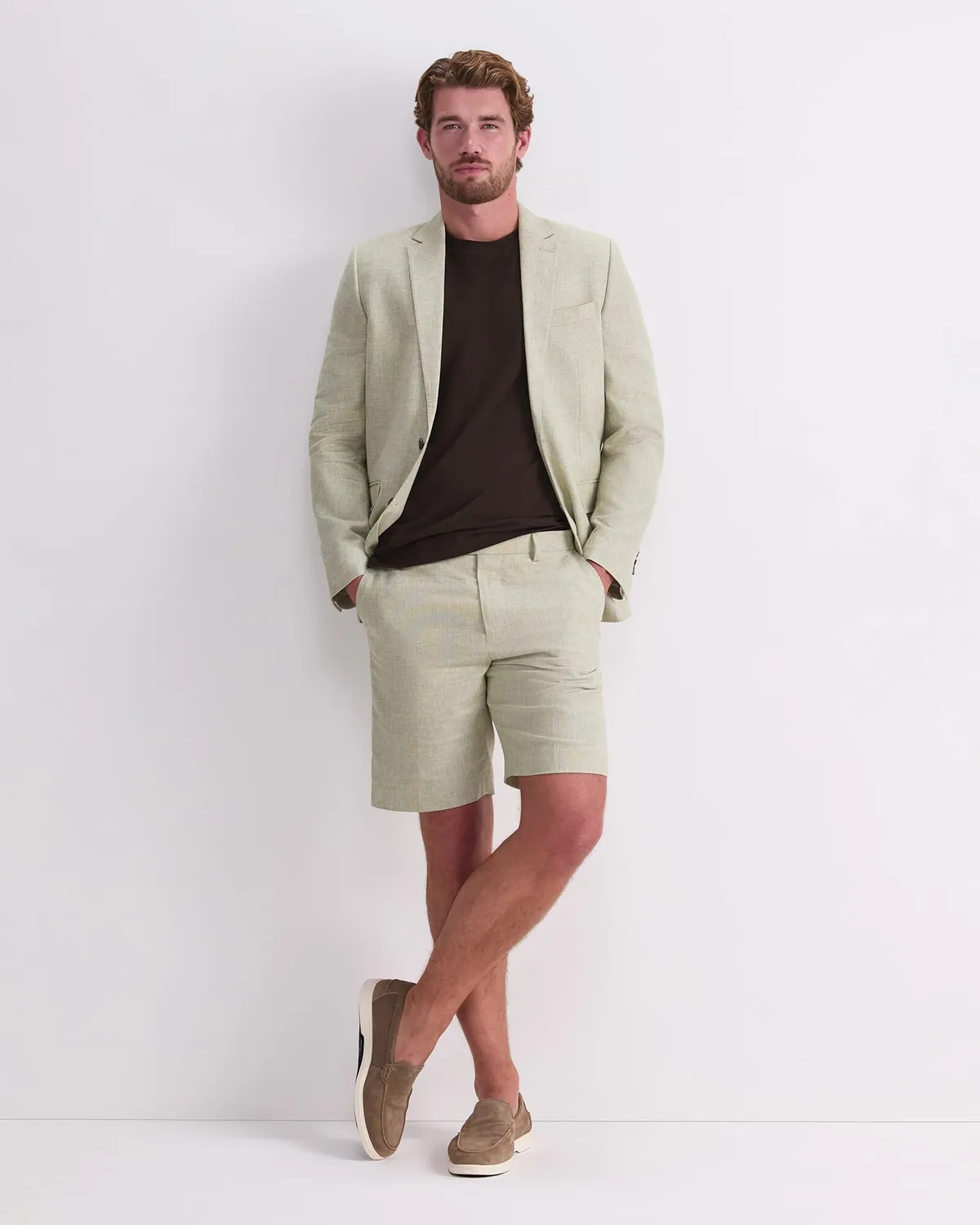 Sportscraft Ridley Tailored Short pantaloncini lino