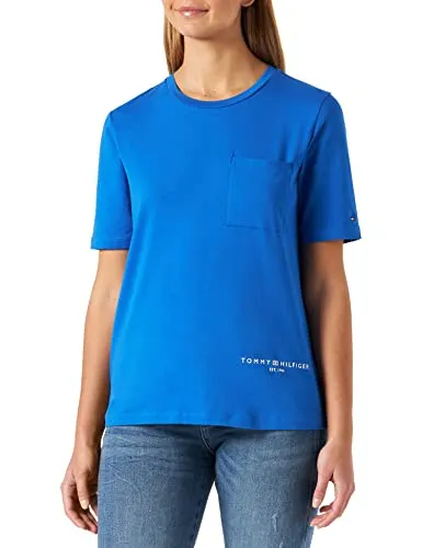 Tommy Hilfiger t-shirt maniche corte donna scollo rotondo cotone