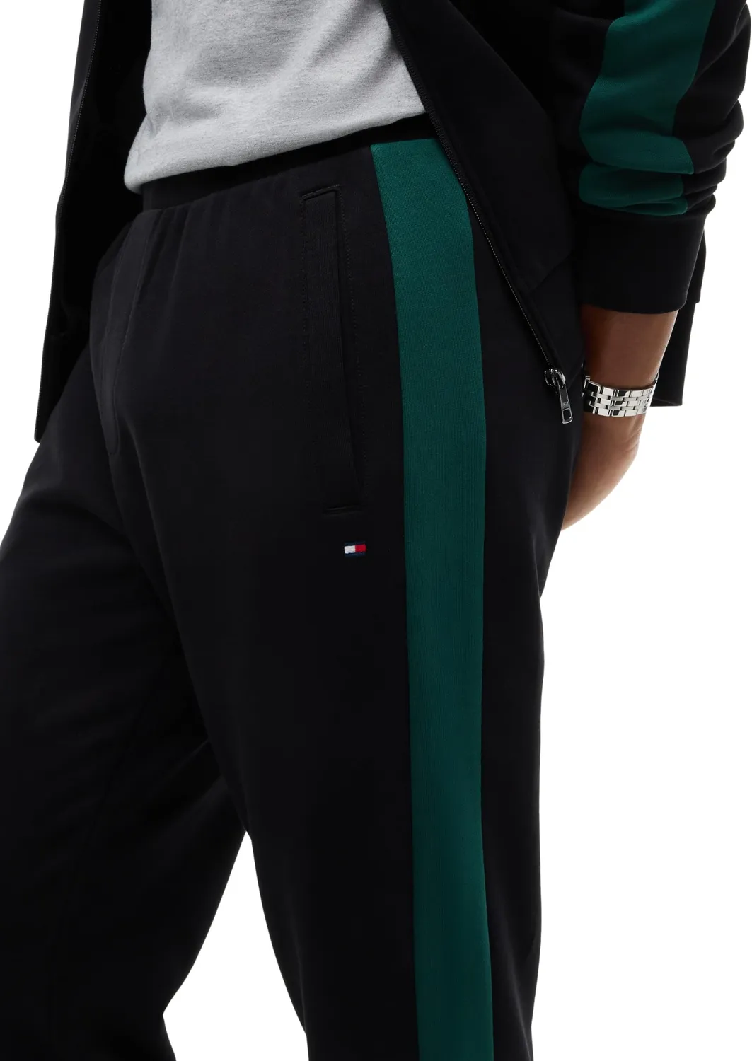 Tommy Hilfiger Ess Colorblock MW0MW45673 tuta uomo L colorblock