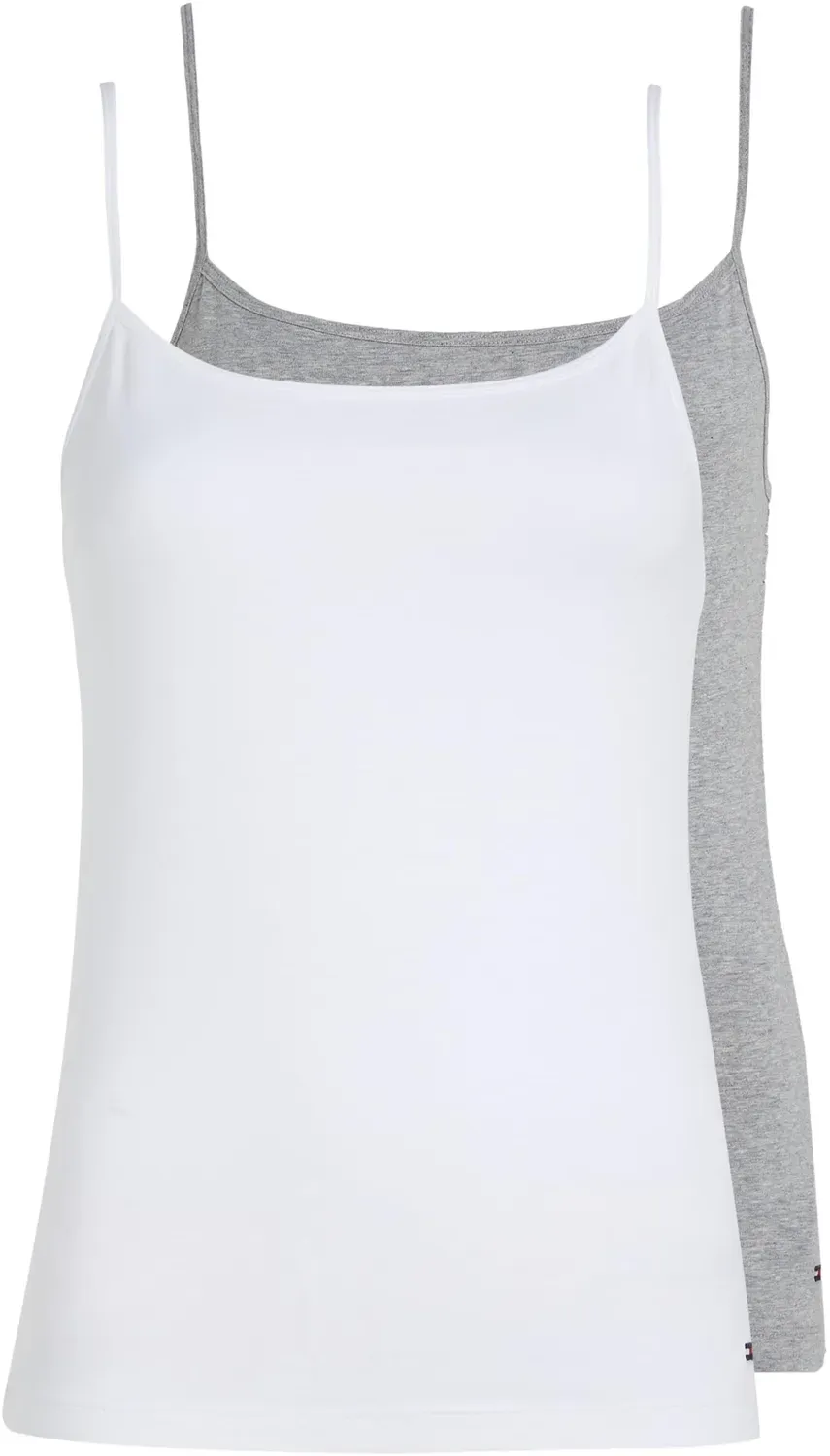 Tommy Hilfiger Top donna elasticizzato bianco 2 pezzi