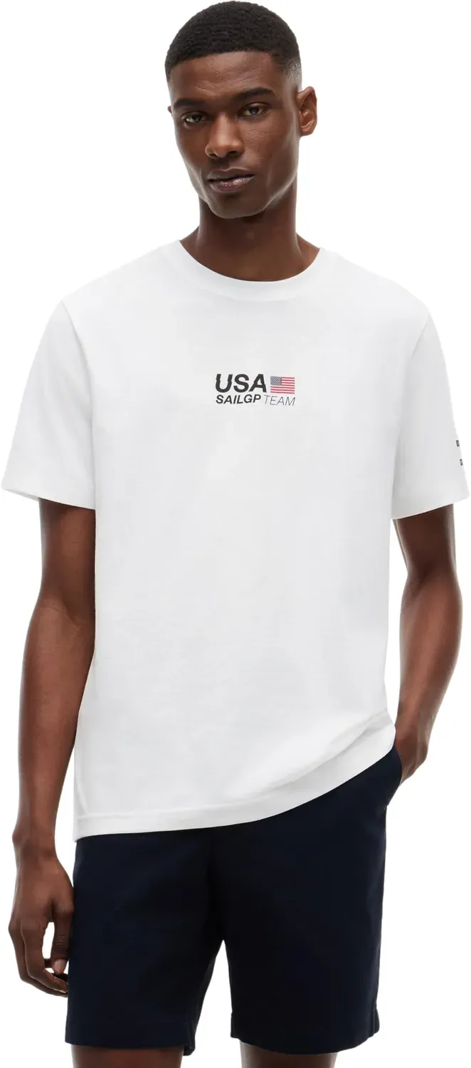 Tommy Hilfiger SailGP MW0MW44691 Maglietta Uomo Cotone