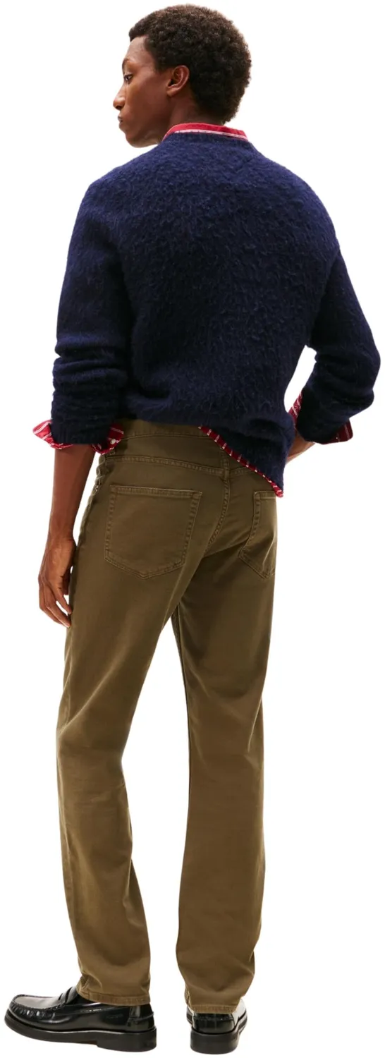 Tommy Hilfiger Denton Straight Fit Jeans Uomo Denim Elasticizzato