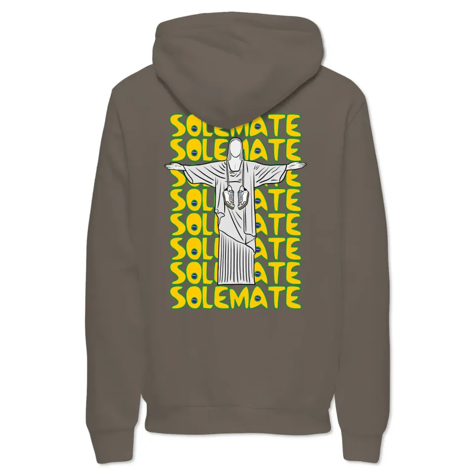 Solemate Postcard from Rio felpa mocha cotone bio