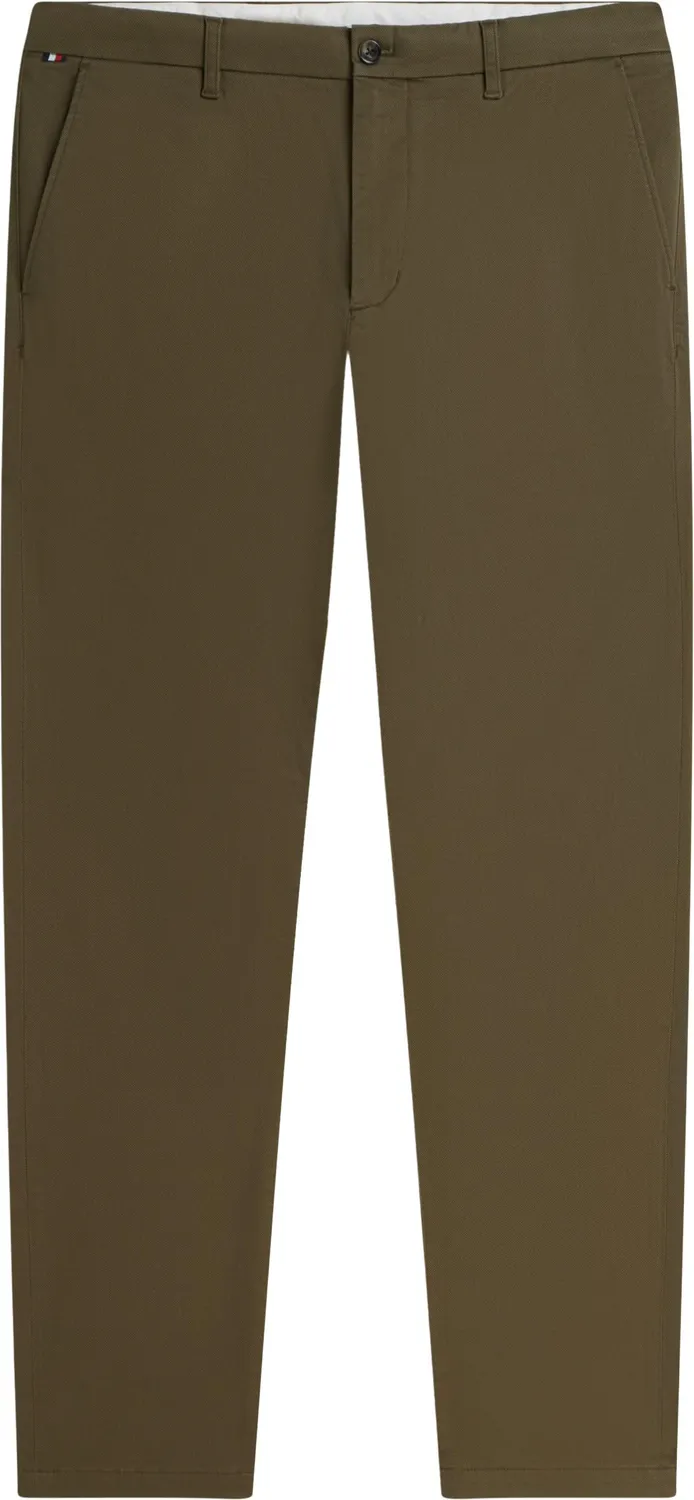 Tommy Hilfiger chino uomo 28W/29L verde leggero classico