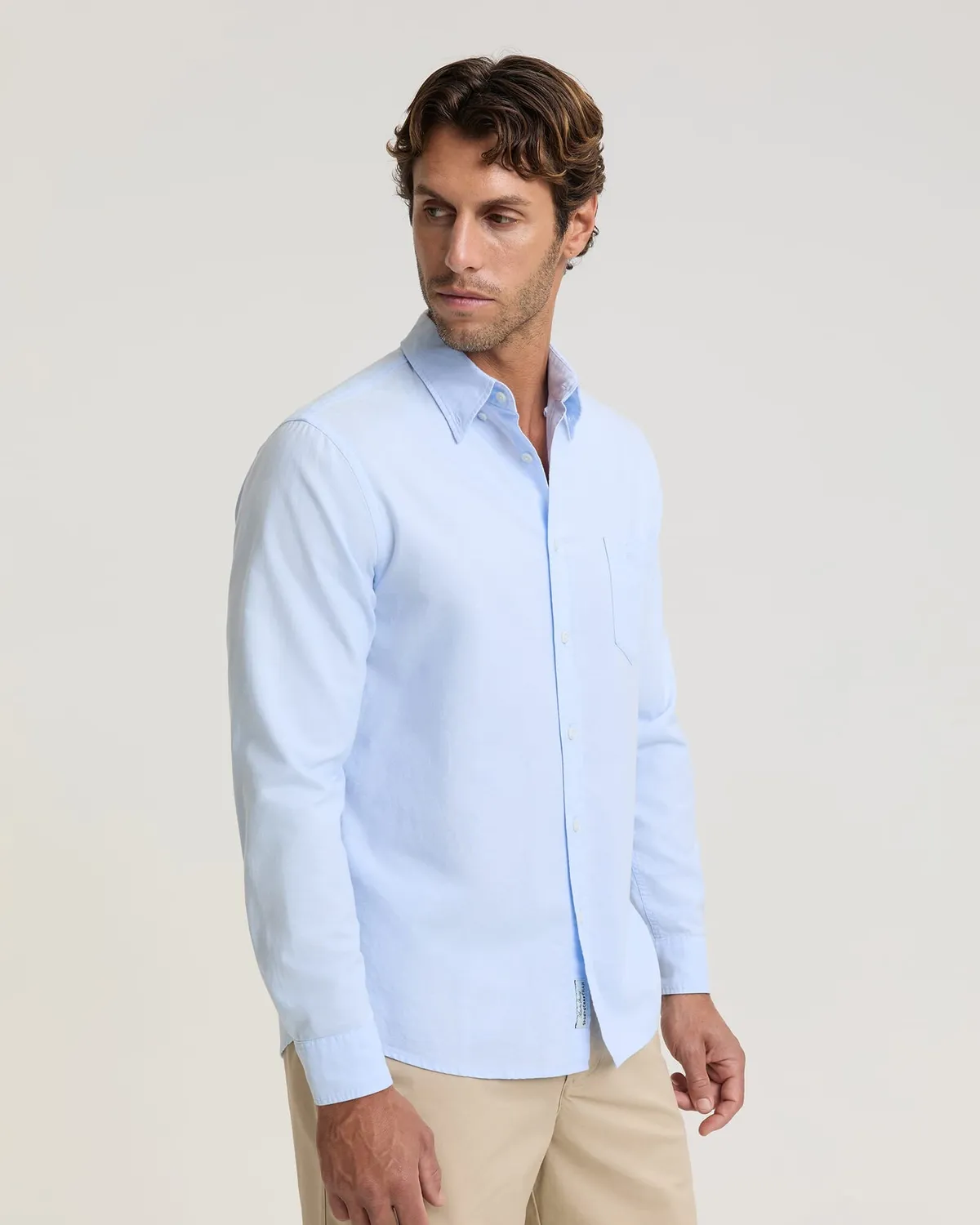 Sportscraft Oxford camicia uomo manica lunga cotone