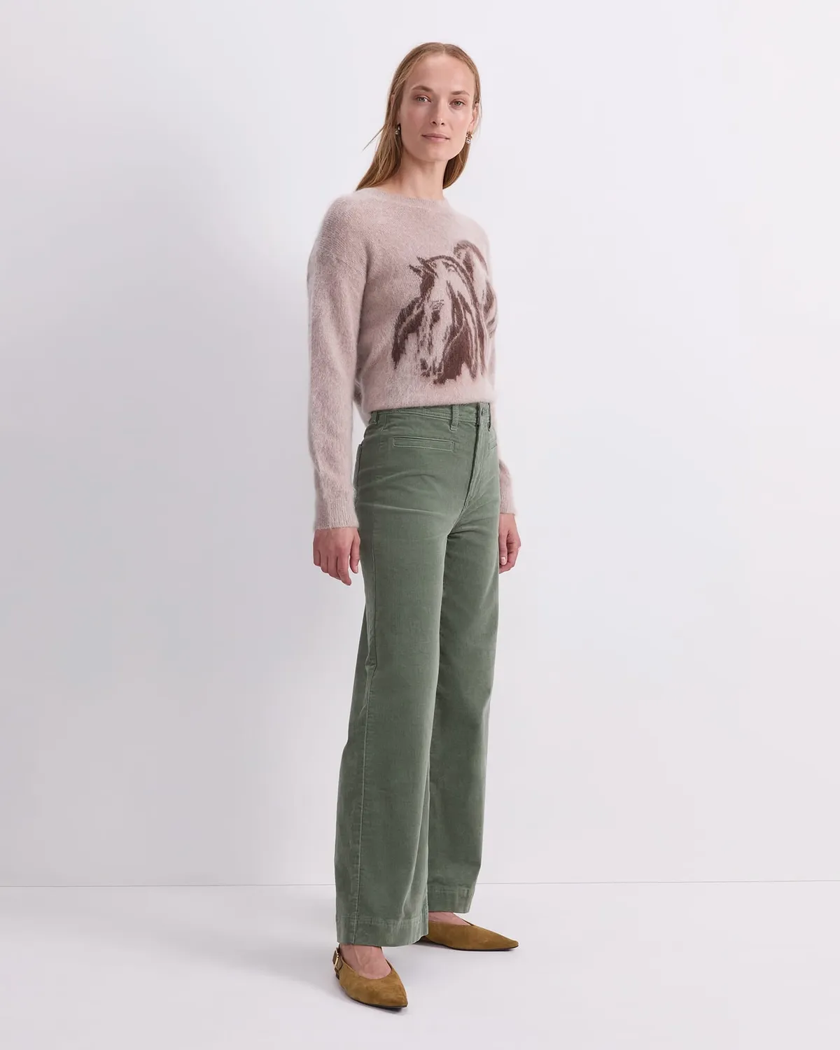Sportscraft Cleo Cord Wide Leg jeans donna velluto
