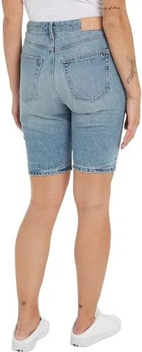 Tommy Hilfiger Slim Fit shorts jeans donna 30W denim
