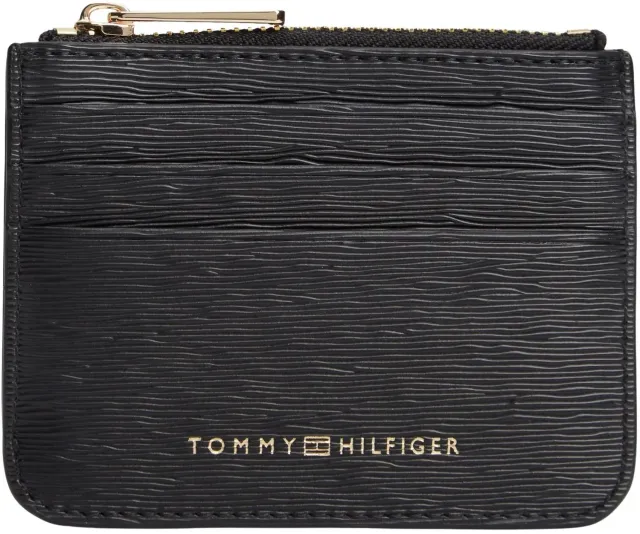 Tommy Hilfiger Modern Holder porta carte nero 10,5 cm