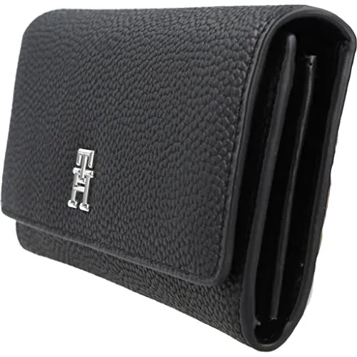 Tommy Hilfiger TH Emblem portafoglio donna flap sostenibile