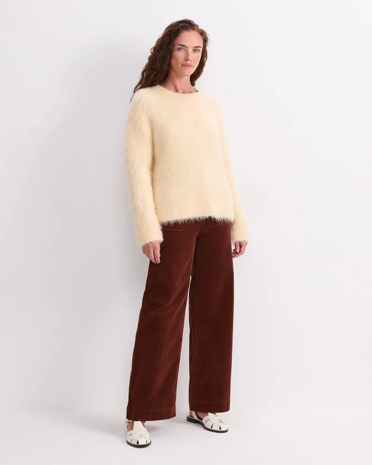 Sportscraft Alpaca Blend maglione alpaca donna scollo tondo
