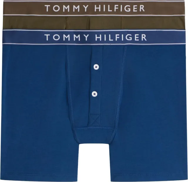 Tommy Hilfiger UM0UM03879 boxer slip L grigio x2 cotone