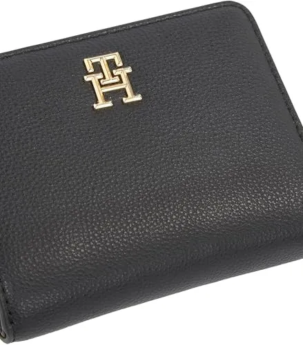 Tommy Hilfiger Soft Logotape Portafoglio Piccolo Nero
