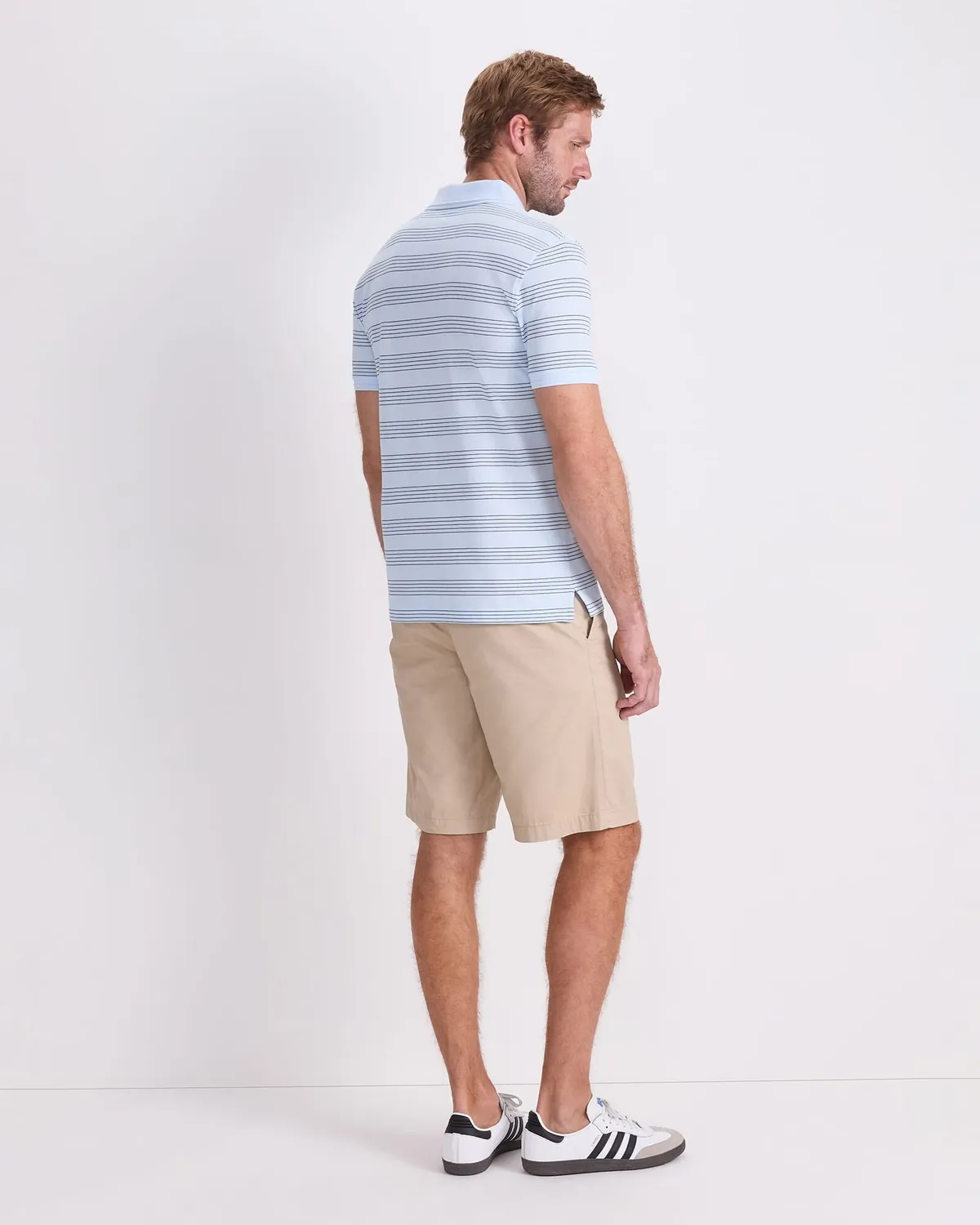 Sportscraft SC Stripe Pique 208181 polo uomo cotone