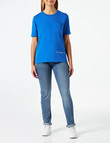 Tommy Hilfiger t-shirt maniche corte donna scollo rotondo cotone