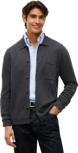 Tommy Hilfiger Essential Cotton Camicia Uomo Nero Cotone Maniche