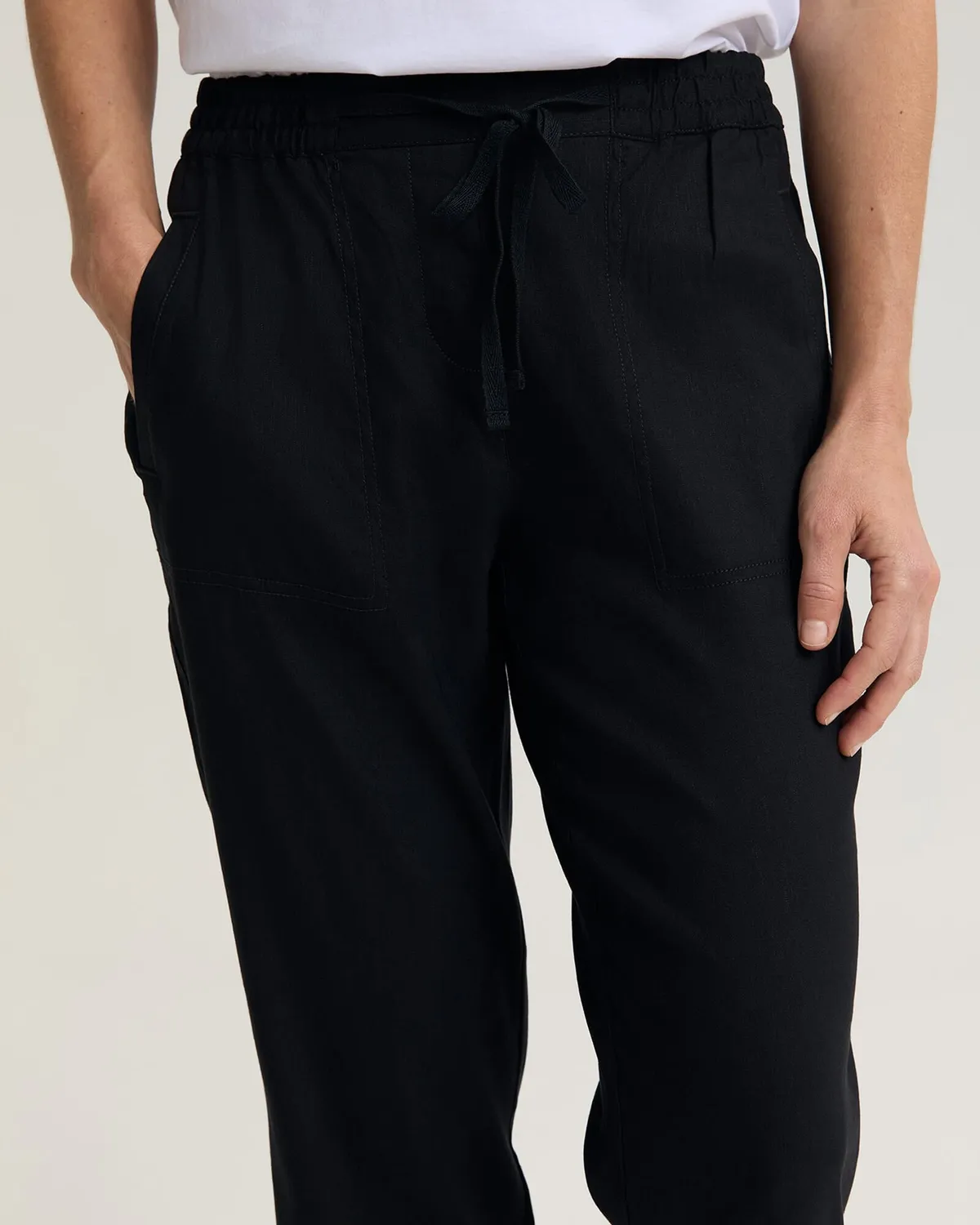 Sportscraft Rosa Linen pantaloni donna lino elasticizzato