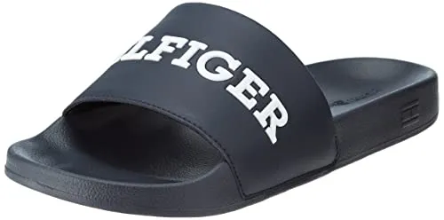 Tommy Hilfiger Pool Slide 3D Print FM0FM04612 ciabatte uomo nero 43 EU