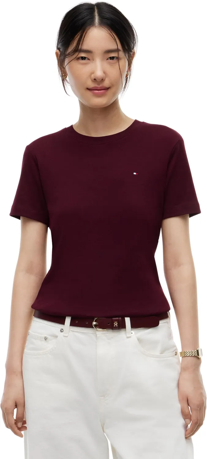 Tommy Hilfiger Slim Cody maglietta righe azzurra XXS