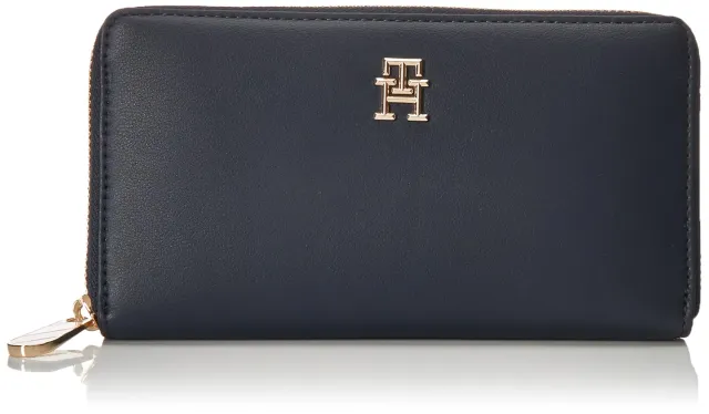 Tommy Hilfiger Poppy Reform Large portafoglio donna blu zip