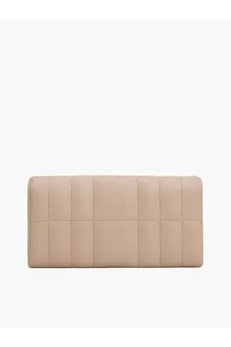 Tommy Hilfiger Feminine Flap portafogli donna beige grande