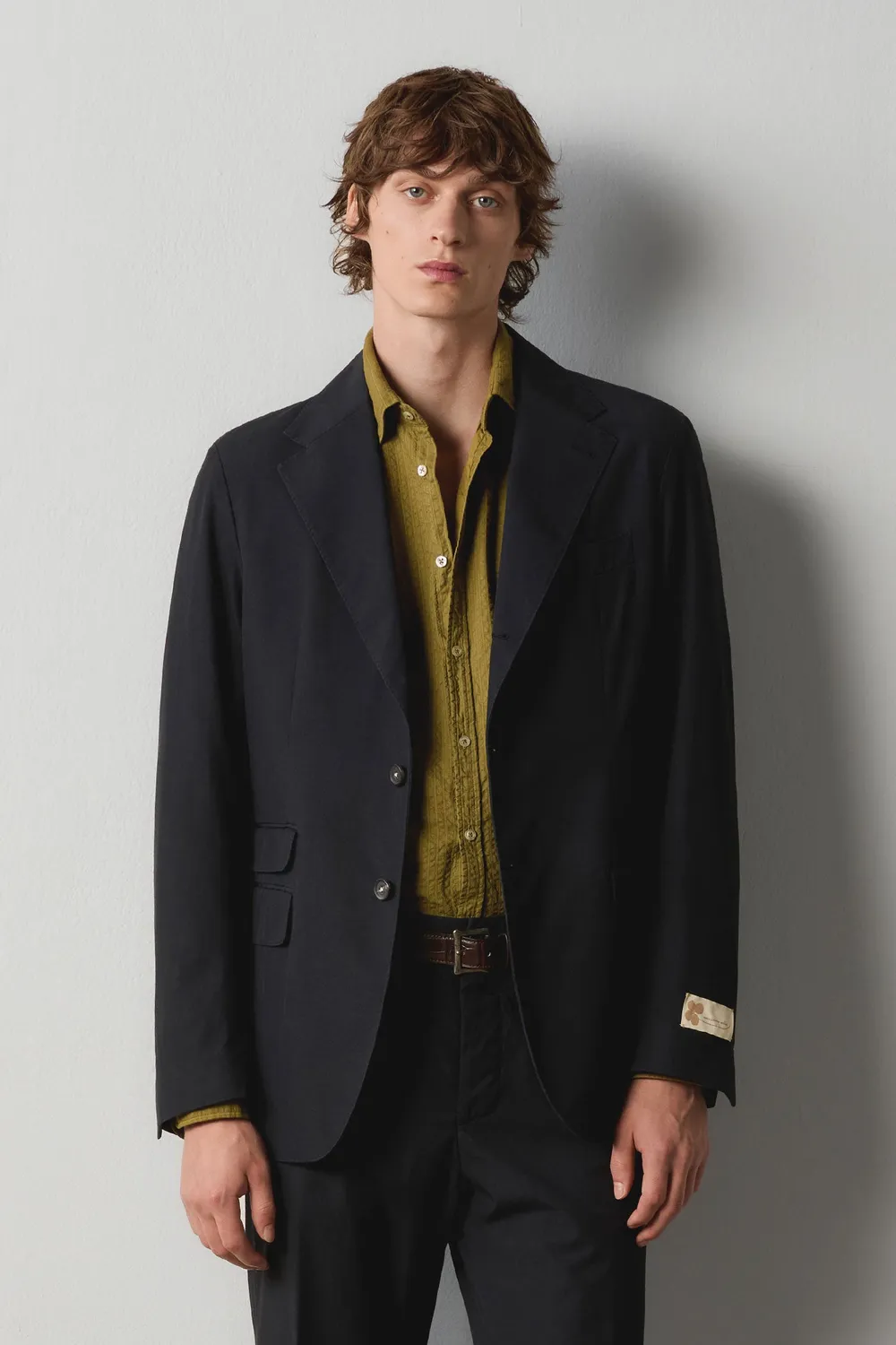 Massimo Alba Sloop completo blu cotone uomo