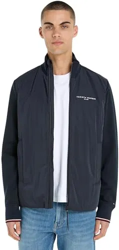 Tommy Hilfiger Logo MW0MW33652 felpa uomo XXL zip