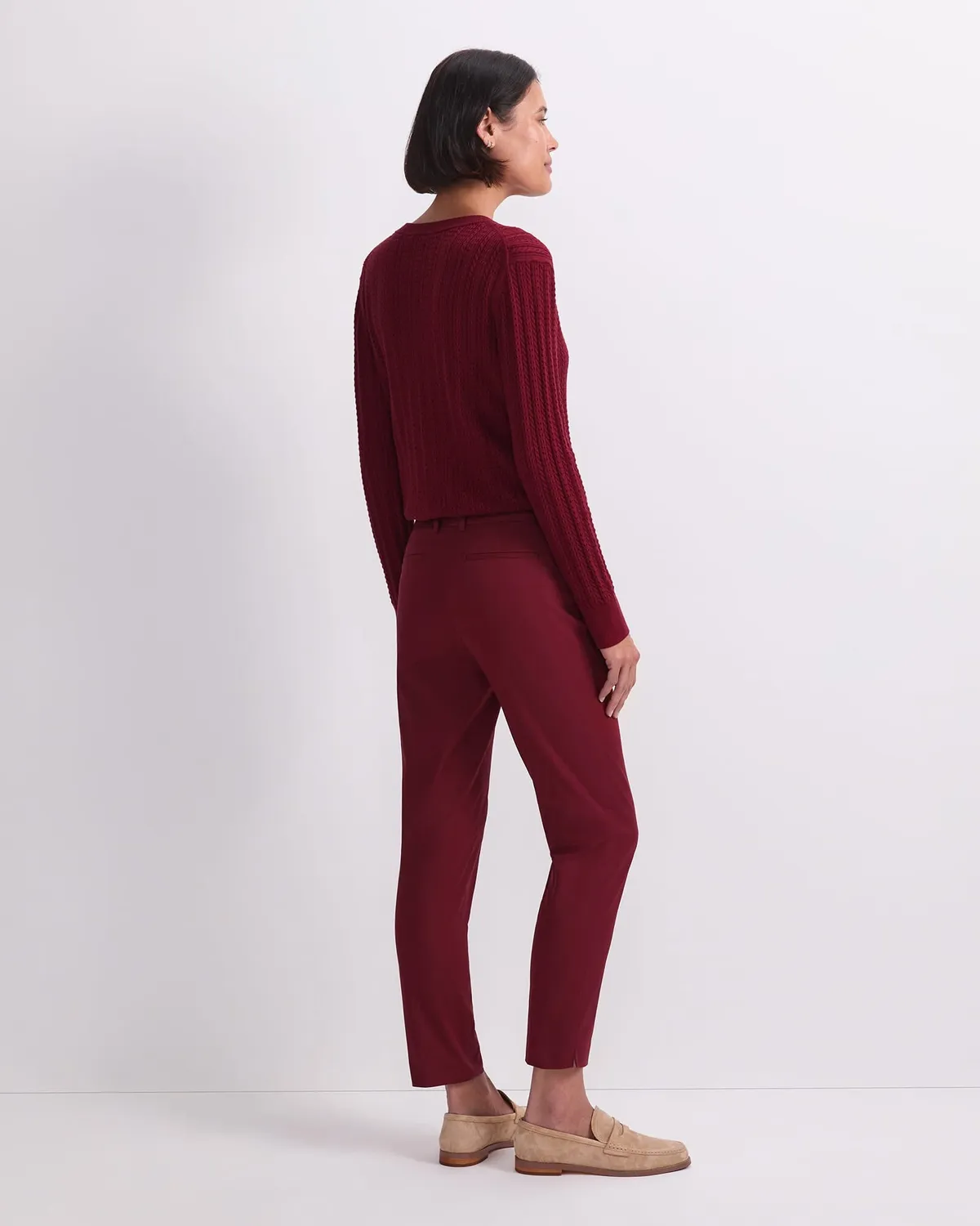 Sportscraft Evie 115359G1 pantalone donna capri antipiega stretch