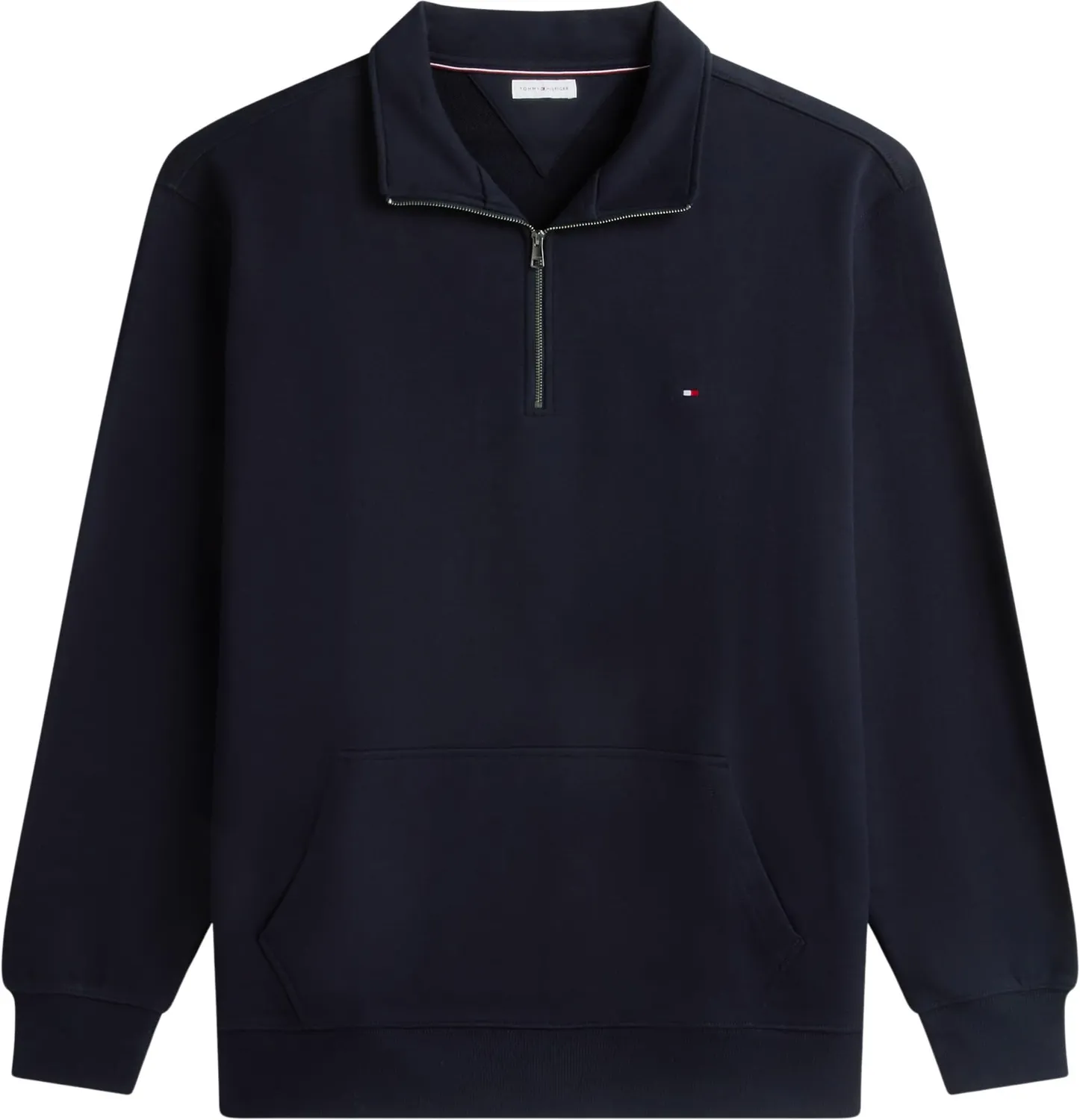 Tommy Hilfiger BT-Essential Terry MW0MW45103 felpa mezza zip cotone