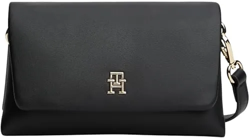 Tommy Hilfiger Modern Mini Crossover borsa a tracolla nera magnetica