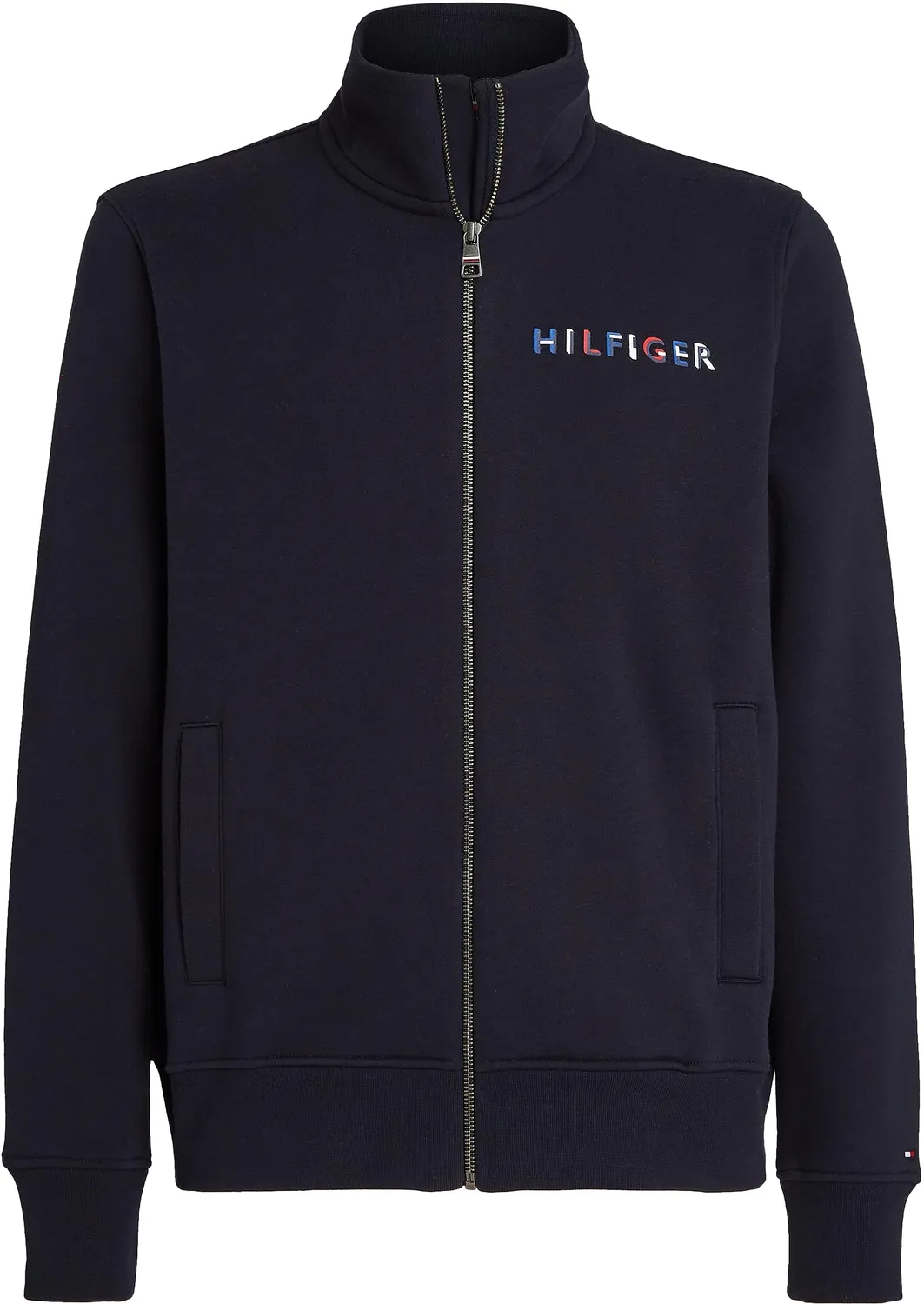 Tommy Hilfiger RWB MW0MW32357 Felpa Zip Uomo 3XL Pesante