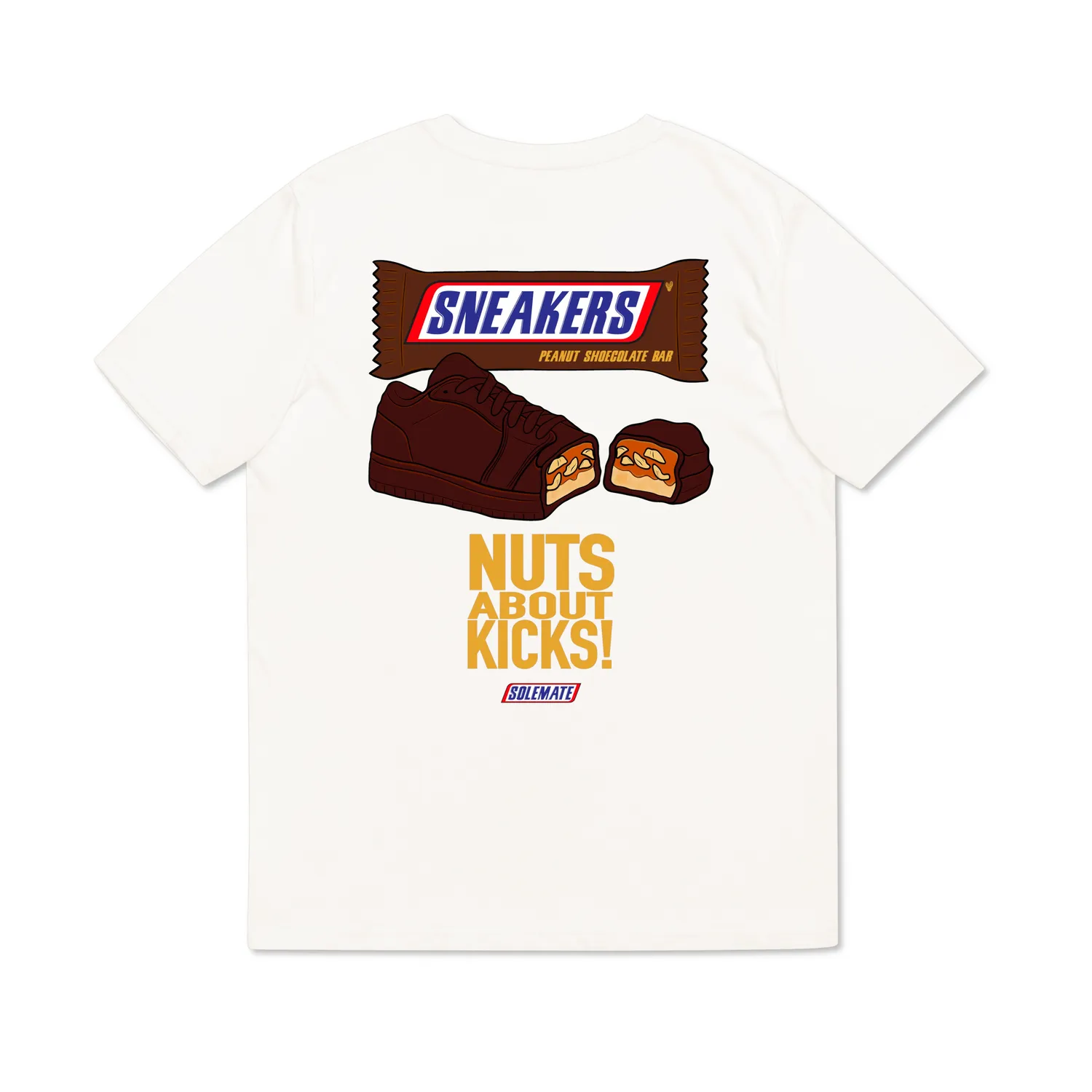 Solemate Nuts t-shirt cotone bio unisex