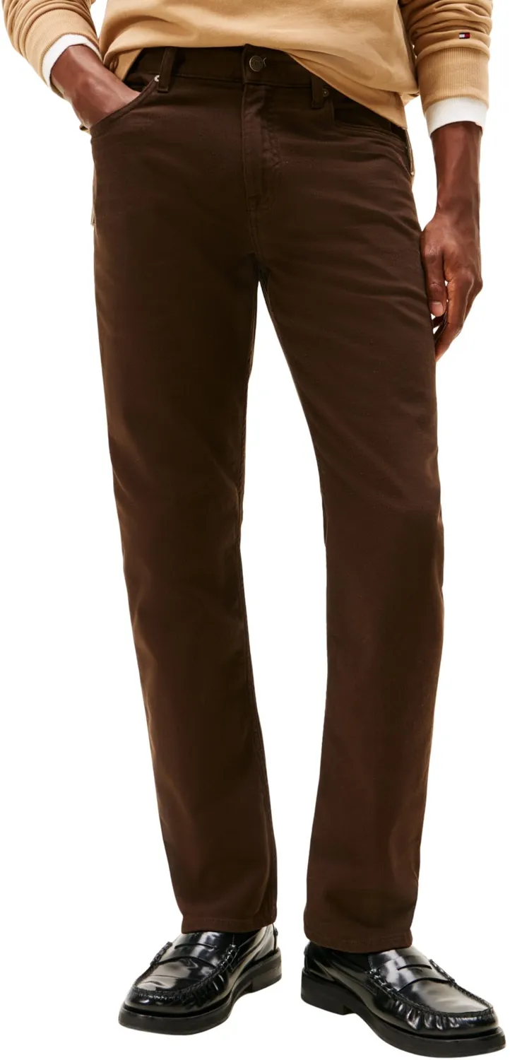 Tommy Hilfiger Denton Straight Fit Jeans Uomo Denim Elasticizzato