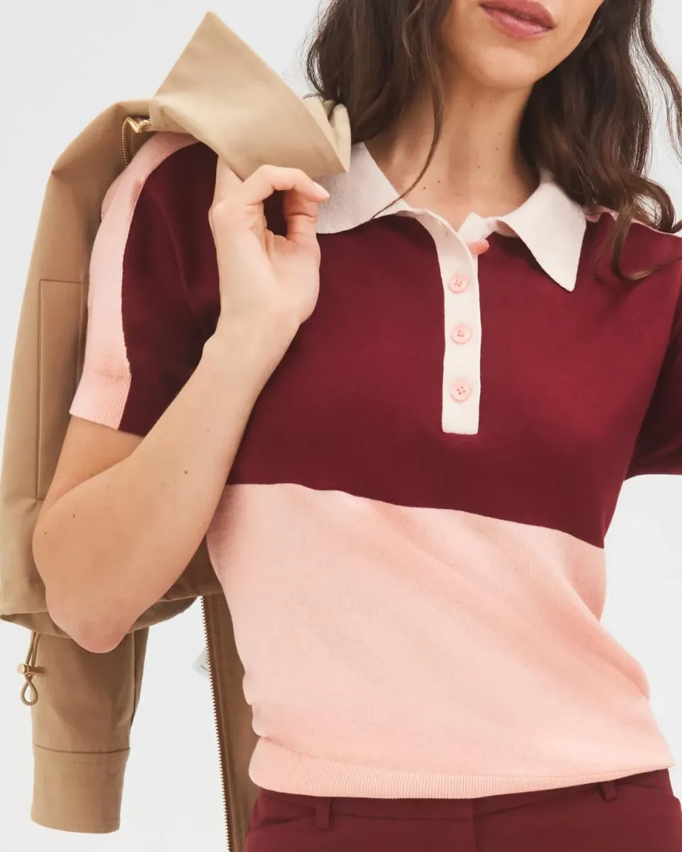 Sportscraft Alphine polo donna cotone seta