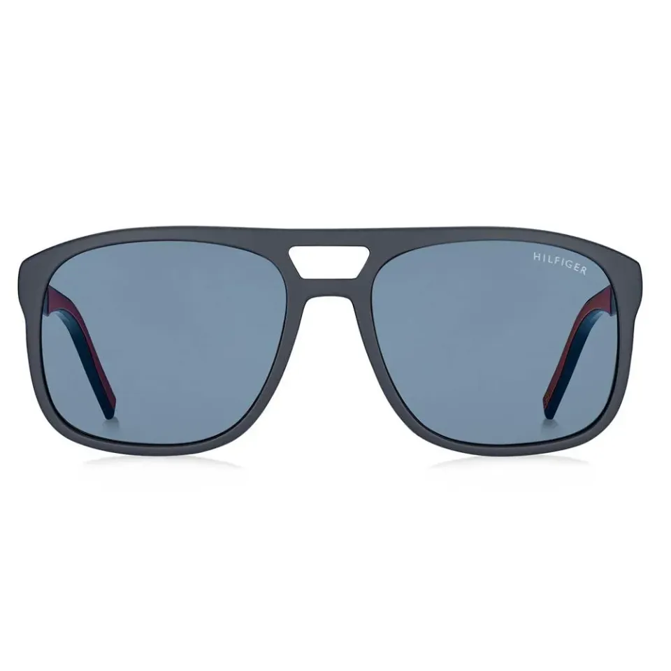 Tommy Hilfiger TH 1603/S occhiali da sole uomo donna neri