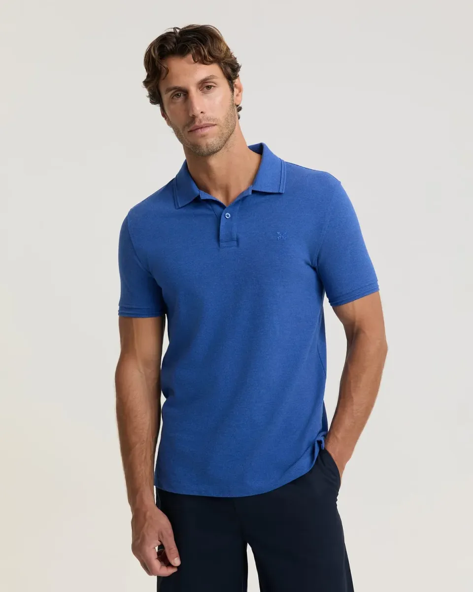 Sportscraft SC Melange Pique polo uomo cotone