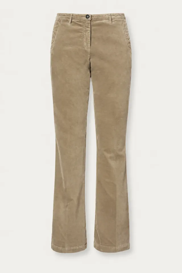 Massimo Alba Liza2 pantaloni velluto fossil donna