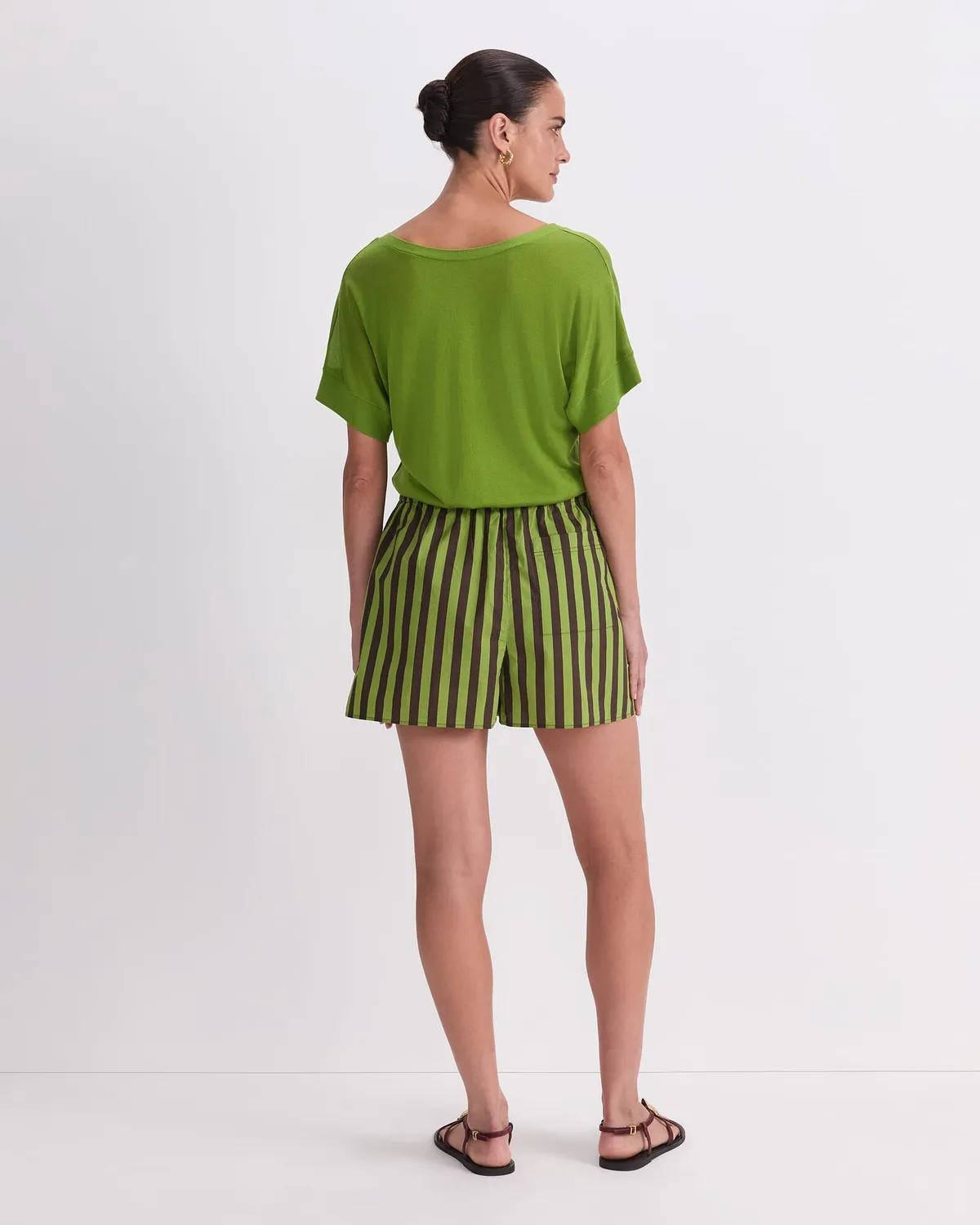 Sportscraft Tara Stripe shorts donna cotone