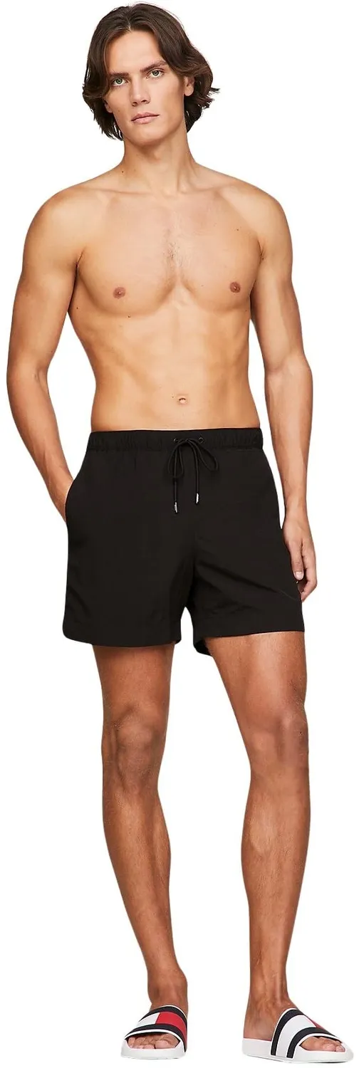 Tommy Hilfiger Medium Drawstring costume mare uomo nero