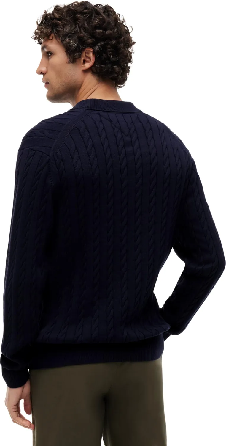 Tommy Hilfiger Classic Cable MW0MW41955 polo unisex L cotone