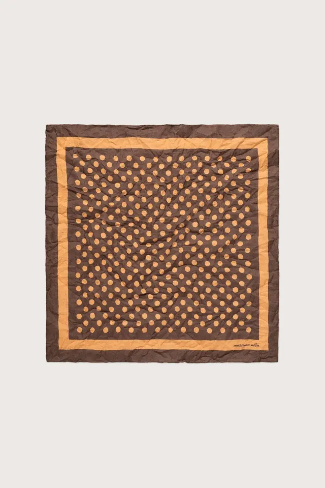 Massimo Alba Hanky1 Fazzoletto Bandana Cacao Cotone