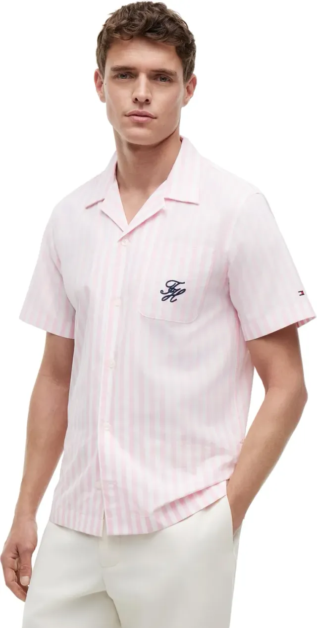 Tommy Hilfiger Papertouch MW0MW42986 camicia uomo L blu