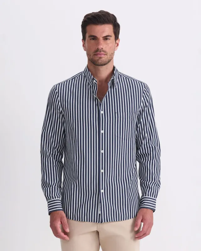 Sportscraft Ryan Stripe camicia uomo riga cotone