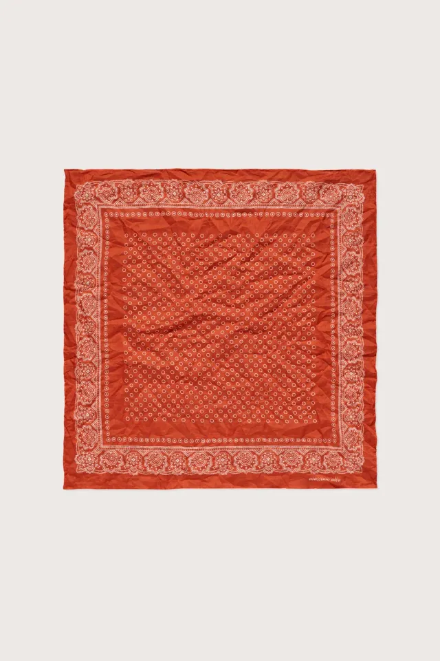Massimo Alba Hanky1 fazzoletto cotone spicy orange