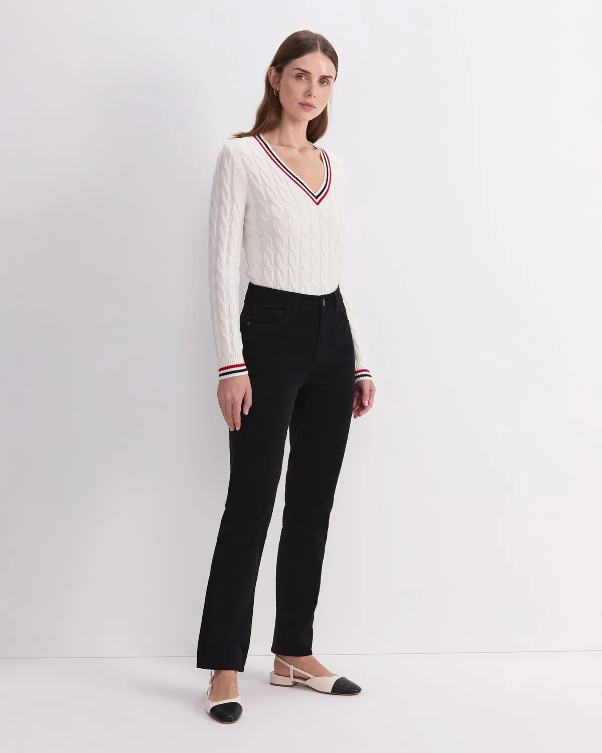 Sportscraft Cleo Straight pantaloni donna velluto