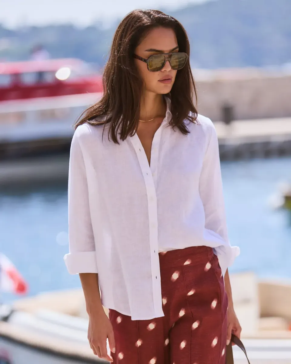 Sportscraft Dahlia Linen Camicia donna lino