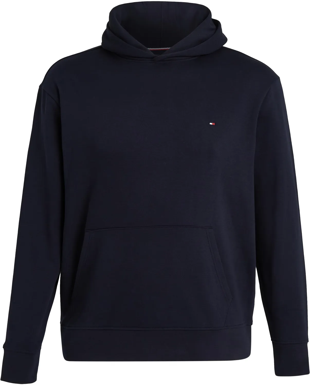 Tommy Hilfiger felpa cappuccio uomo XXL Tall blu cotone